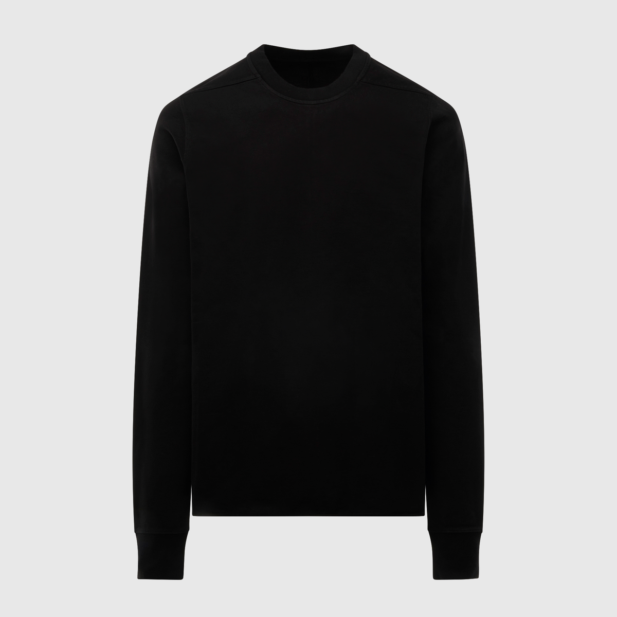 Rick Owens /17FW ベースボールスウェット/黒、XS RICK OWENS DRKSHDW CREWNECK SWEAT