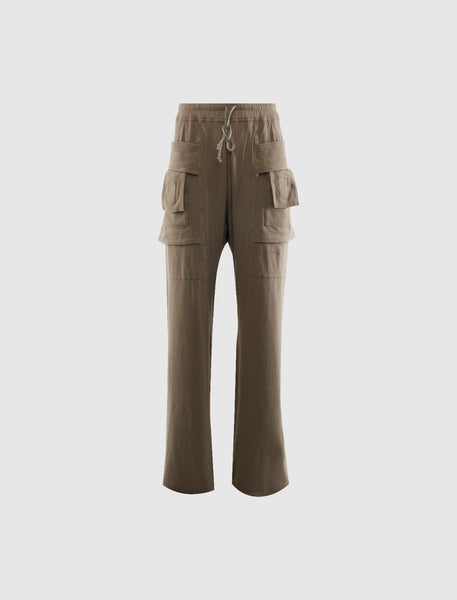 RICK OWENS DRK SHDW CREATCH WIDE CARGO PANT