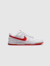 Nike Dunk Low Cream with Picante Red Swoosh Sneaker Politics main image 3