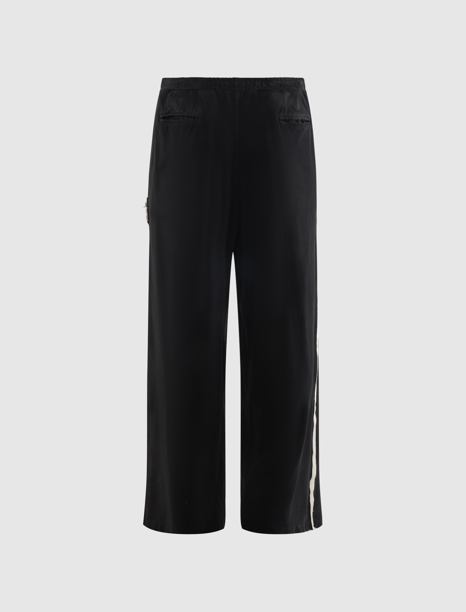 STRIPPED RIPPED SWEATPANTS