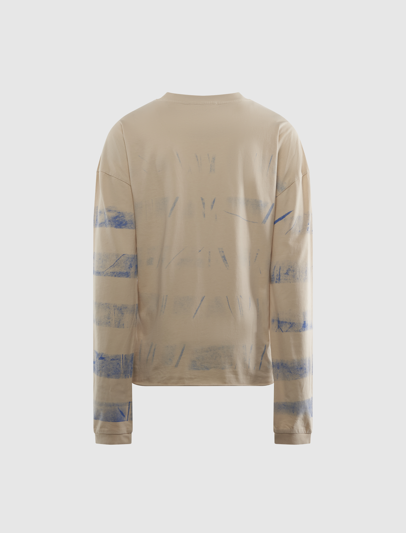 STRIPED KEITH RICHARDS PORTRAIT LONG SLEEVE TEE