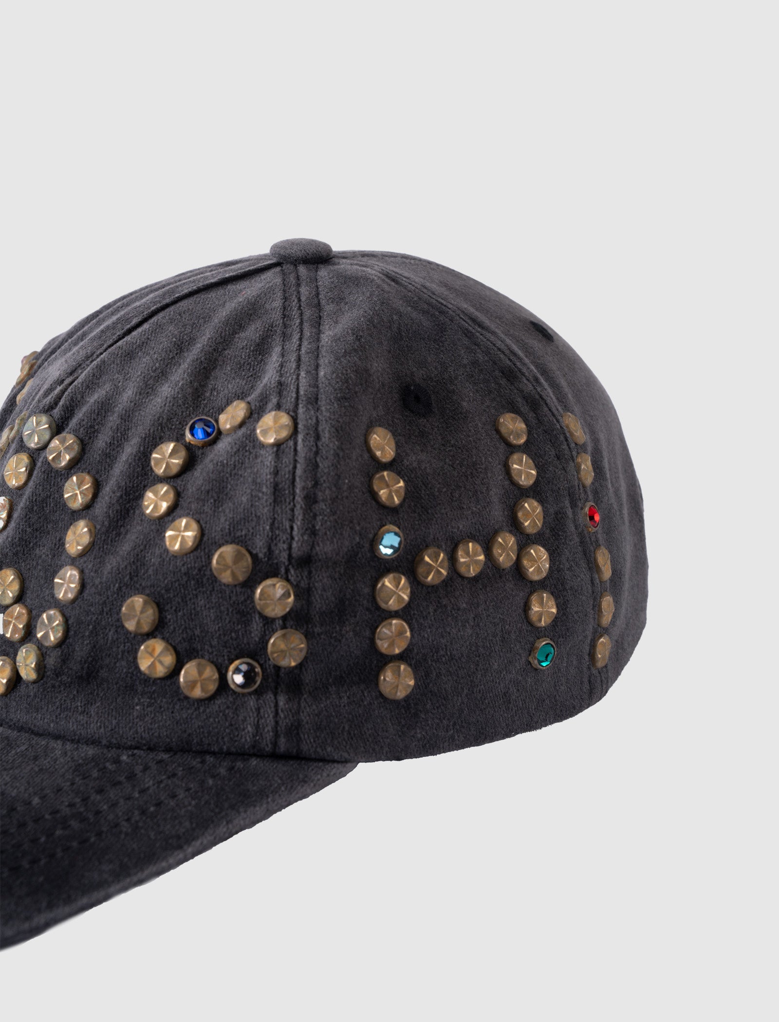 SATOSHI NAKAMOTO STUDDED WRAP AROUND HAT