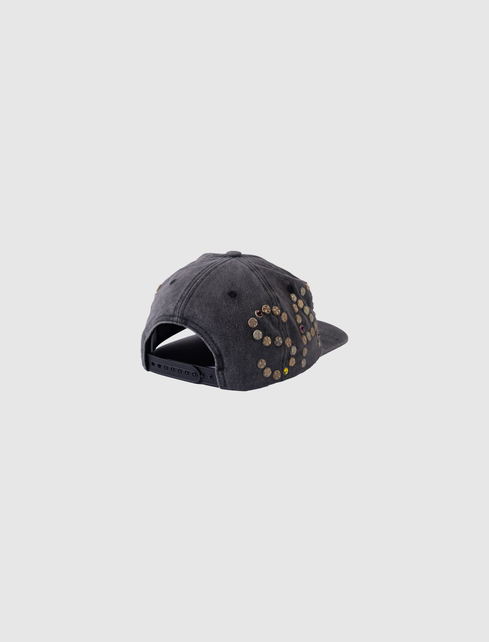 SATOSHI NAKAMOTO STUDDED WRAP AROUND HAT