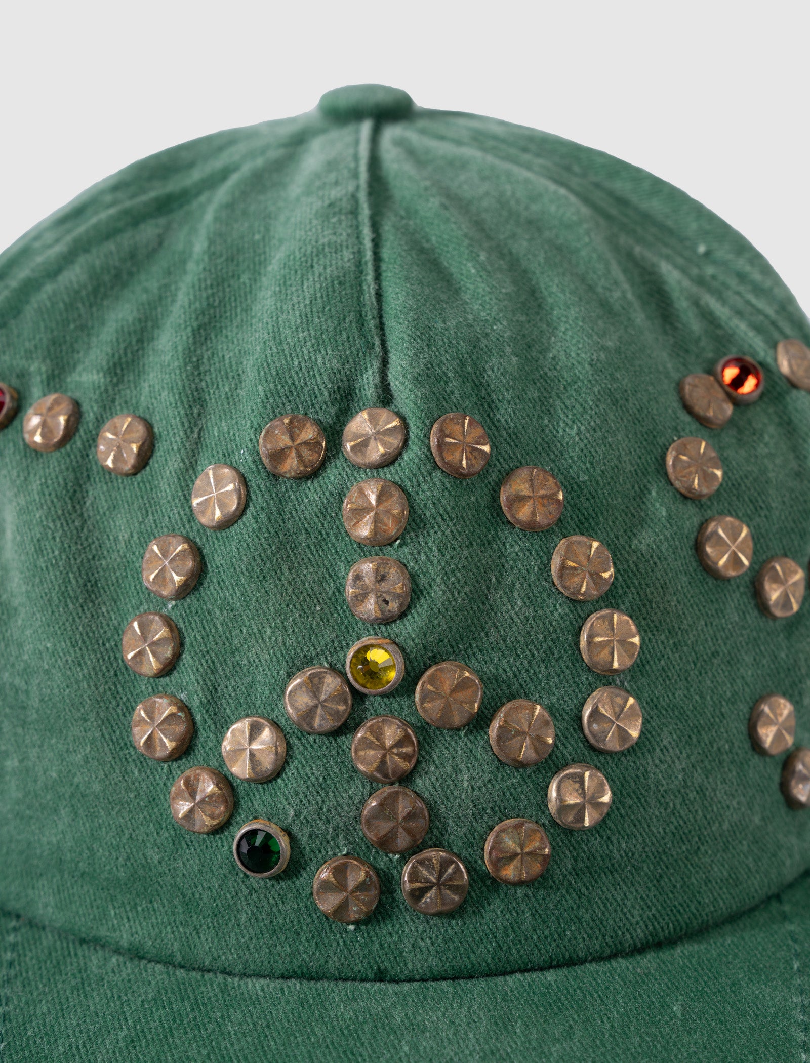 SATOSHI NAKAMOTO STUDDED WRAP AROUND HAT
