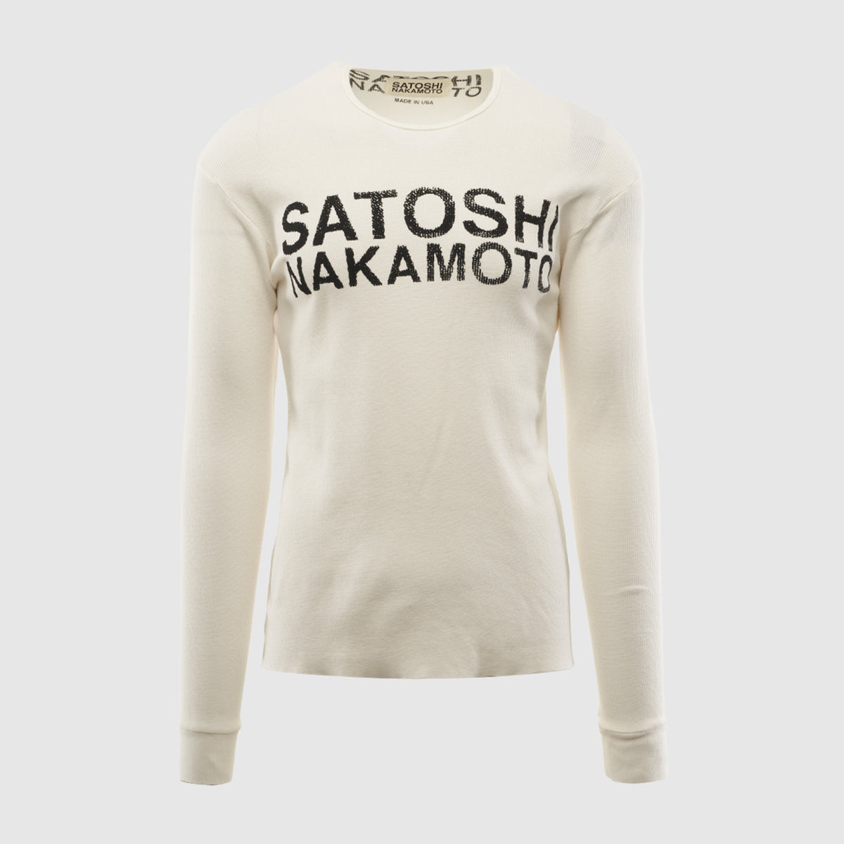 SATOSHI NAKAMOTO LOGO THERMAL
