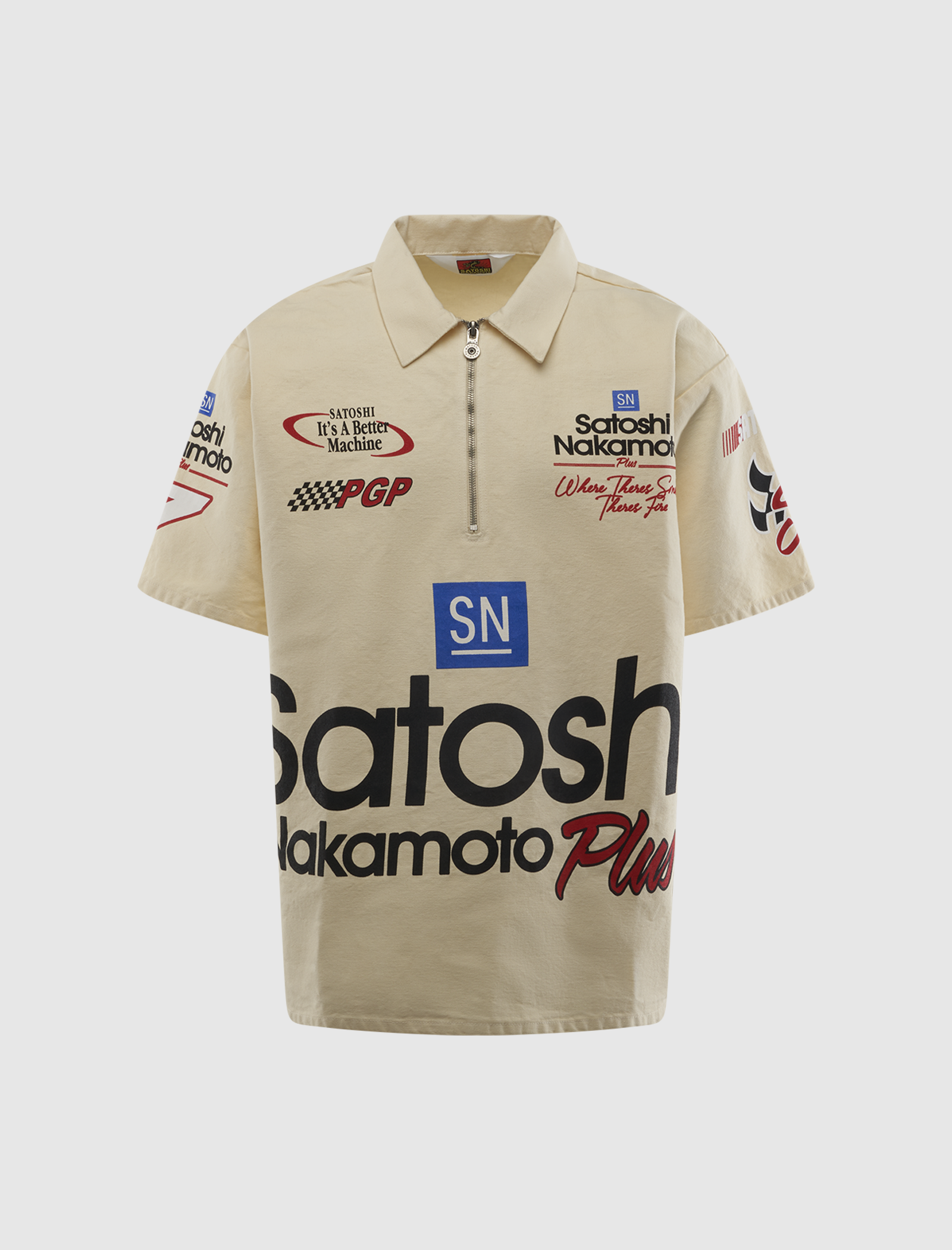 MECHANIC HALF ZIP SWEATSHIRT