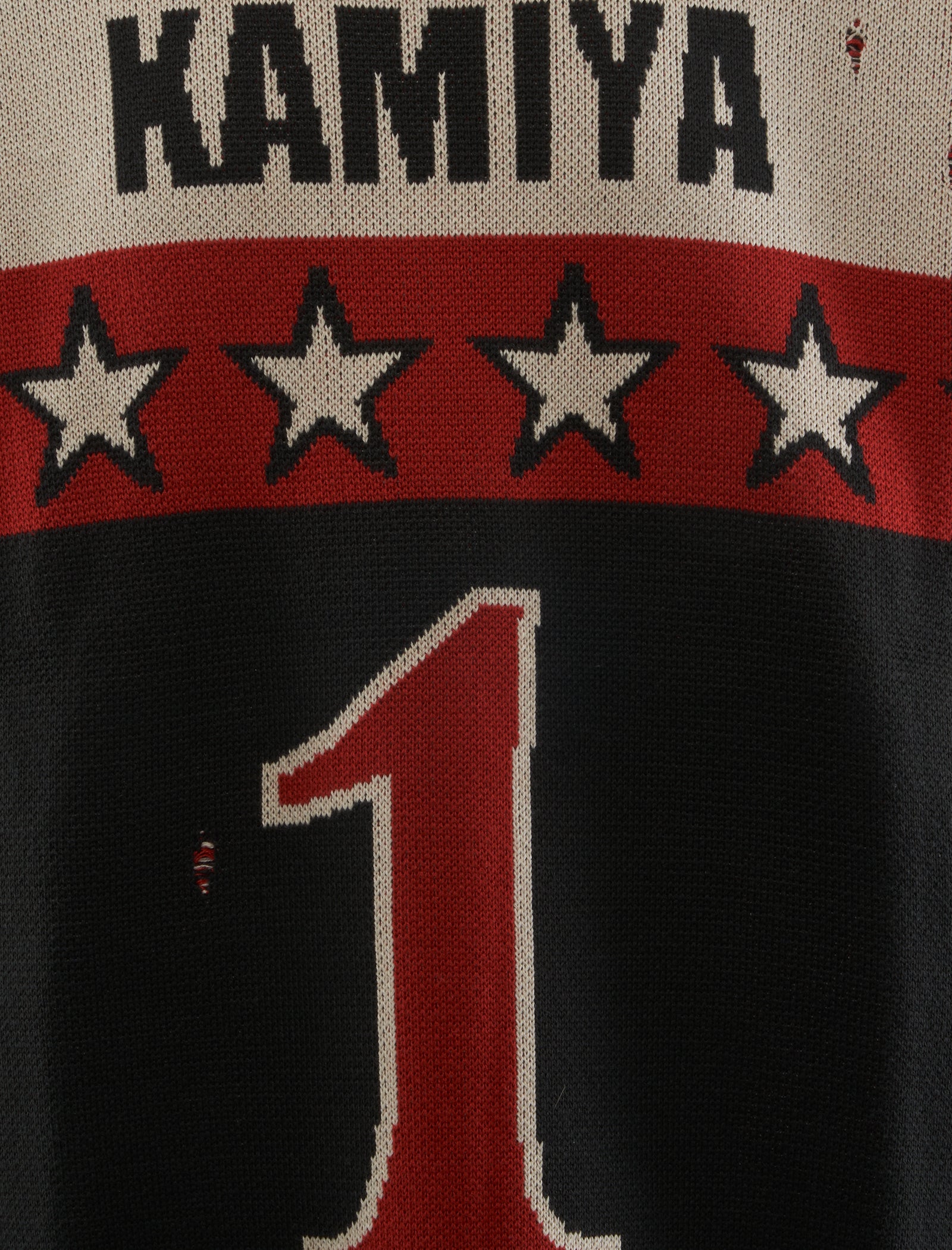 RACING JACQUARD SWEATER