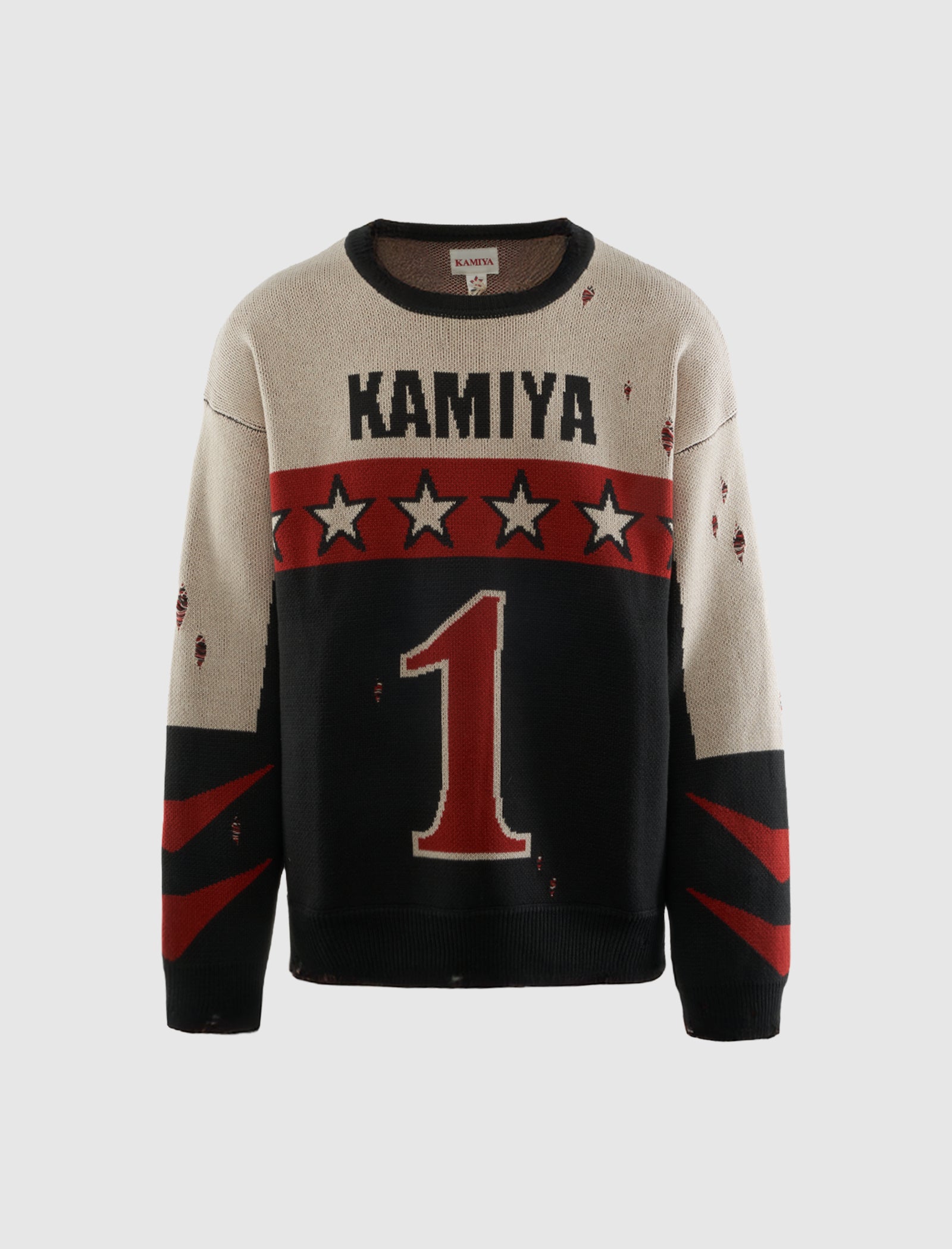 RACING JACQUARD SWEATER