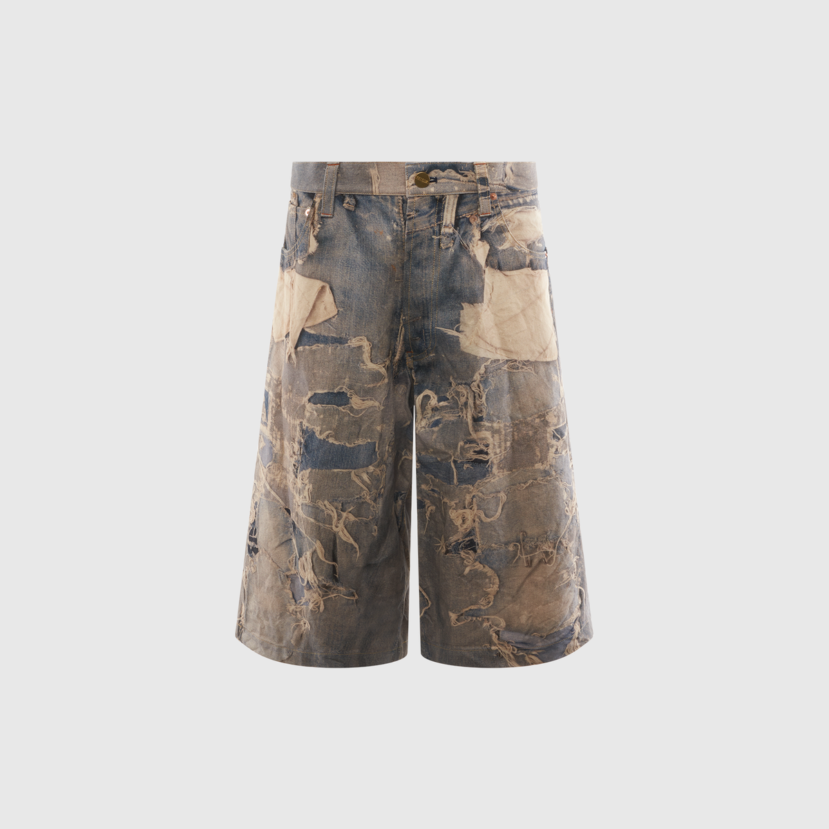 MAISON MIHARA YASUHIRO TROMPE-L'OEIL SHORTS