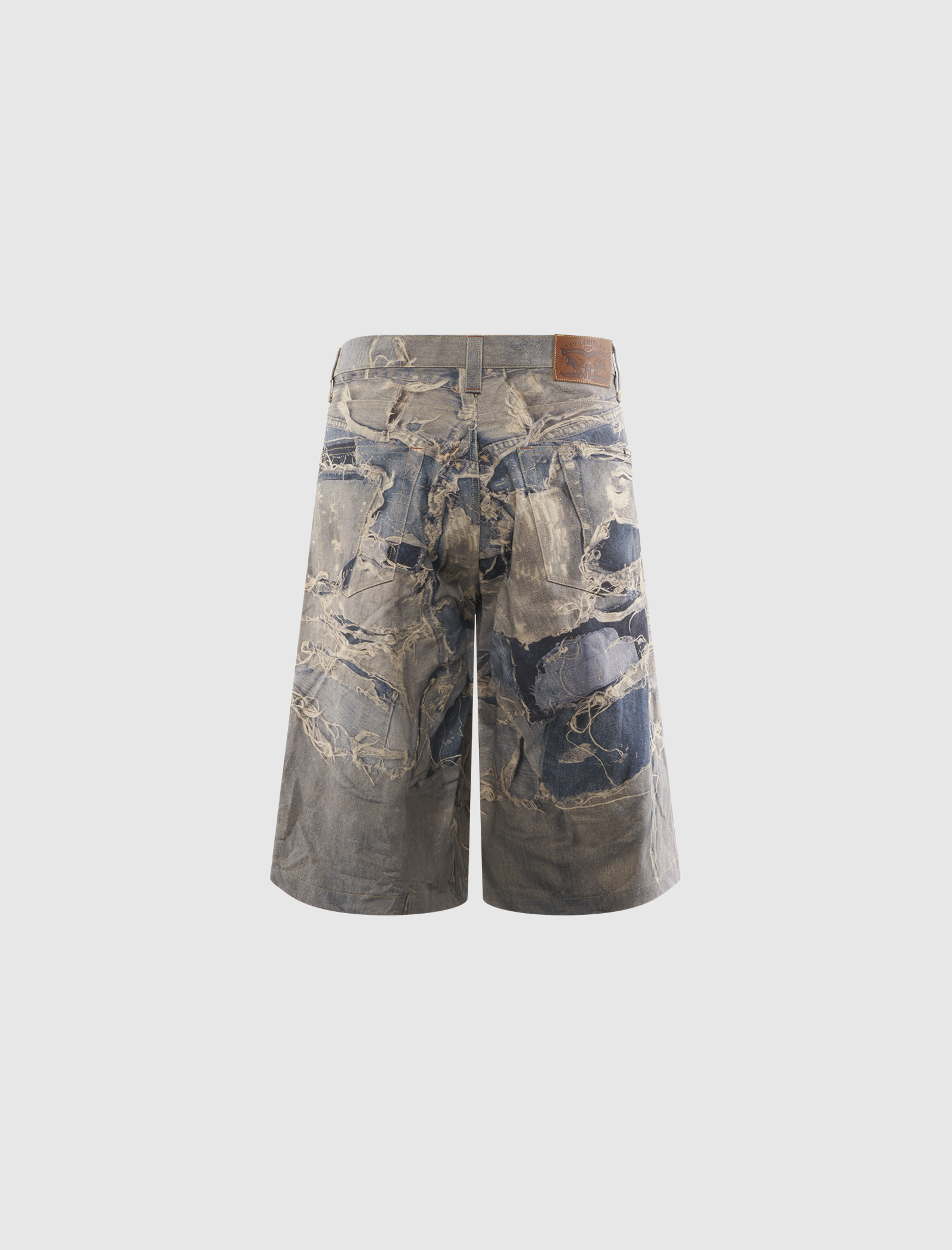 MAISON MIHARA YASUHIRO TROMPE-L'OEIL SHORTS MAISON MIHARA YASUHIRO TROMPE-L'OEIL SHORTS