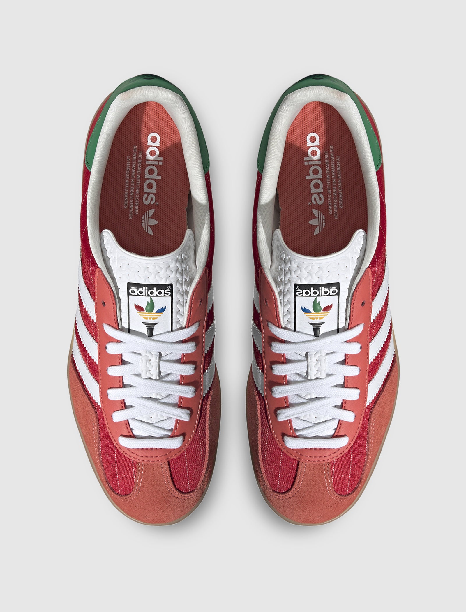 Buy Adidas Gazelle Olympics Red Sneakers | A Ma Maniere Buy Adidas Gazelle Olympics Red Sneakers | A Ma Maniere