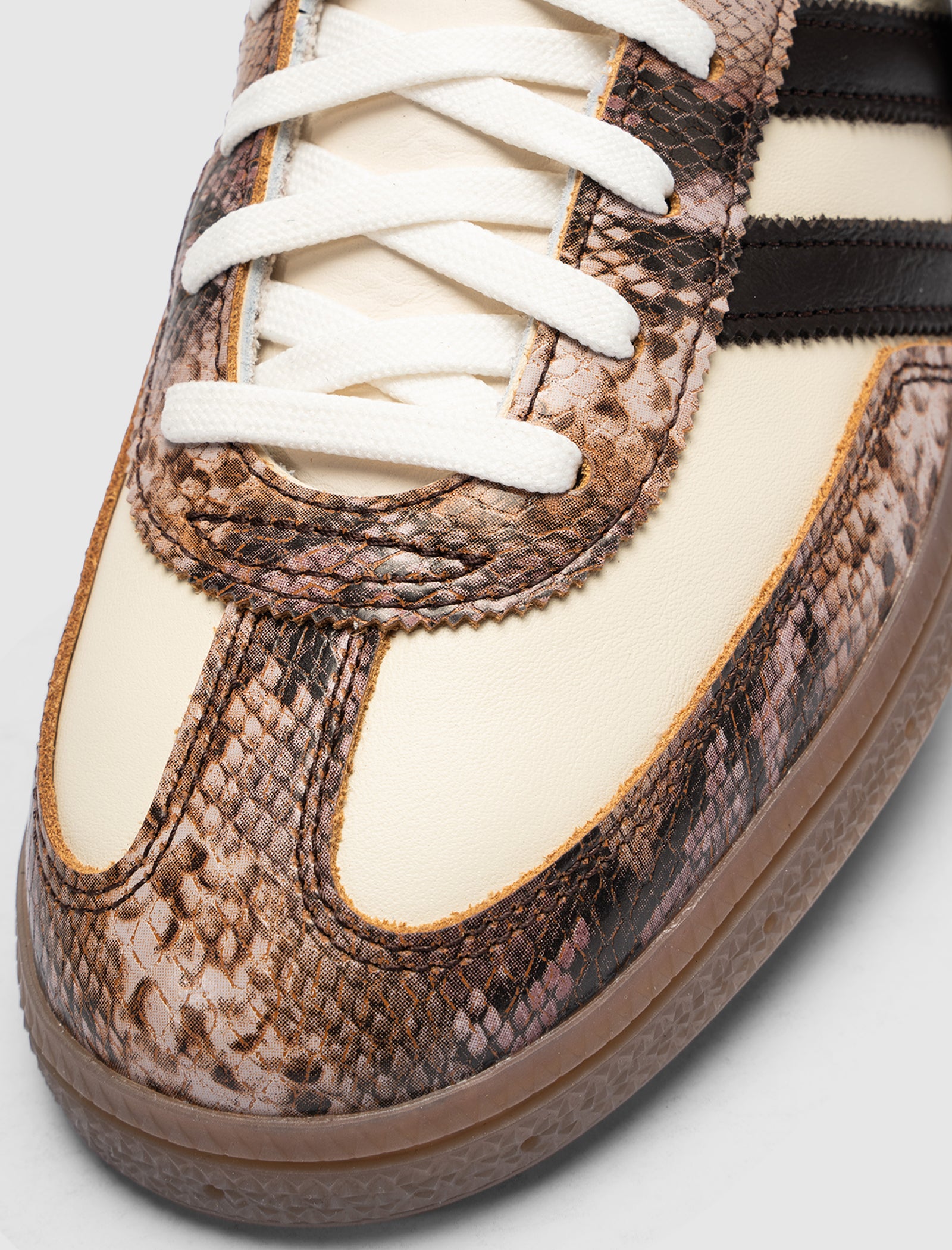WOMENS DND HANDBALL SPEZIAL HOUSTON RODEO "SNAKESKIN BROWN/WHITE"