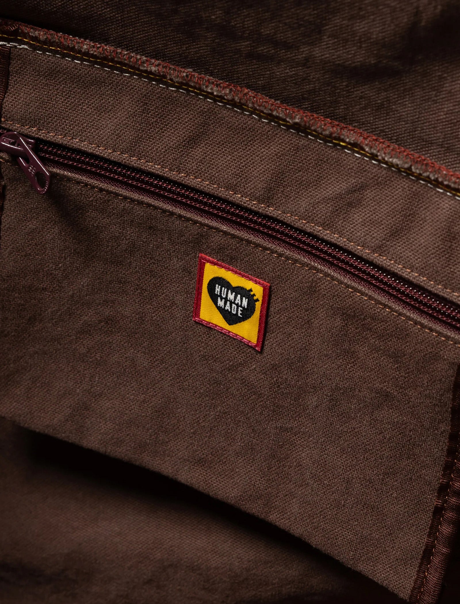 LARGE CANVAS BOSTON BAG