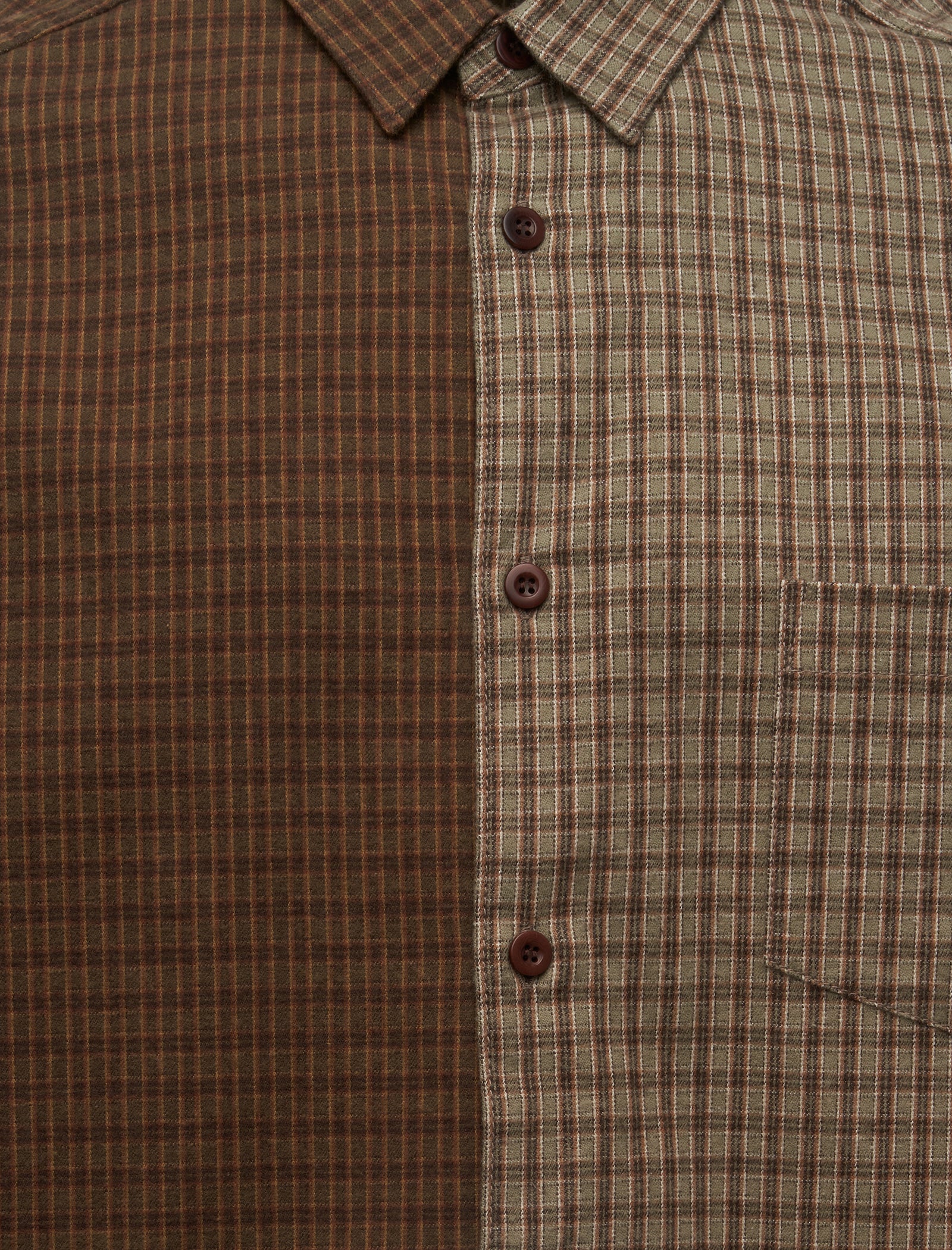 CDG HOMME DOUBLE CHECK SHIRT