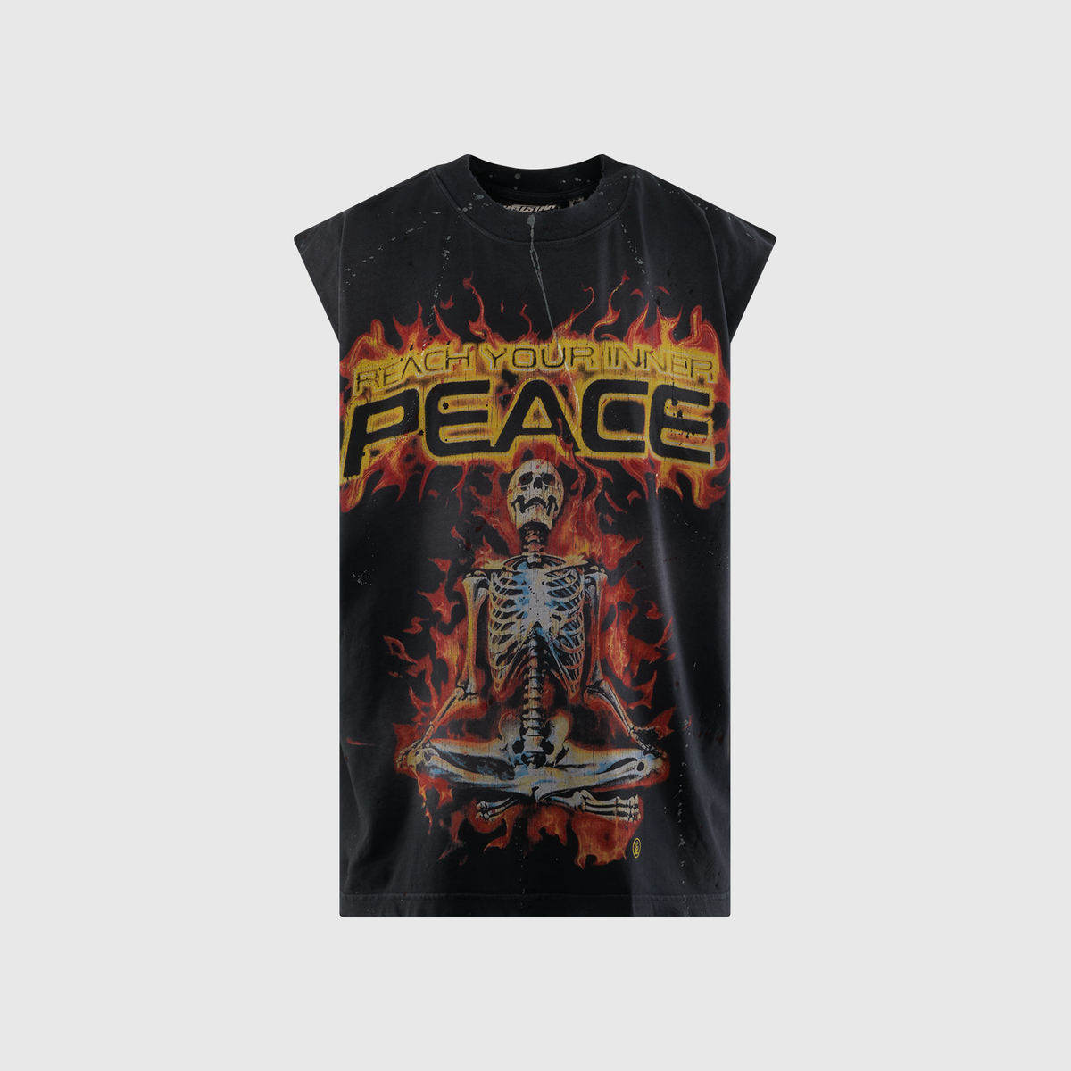 HELLSTAR INNER PEACE SKELETON T-SHIRT