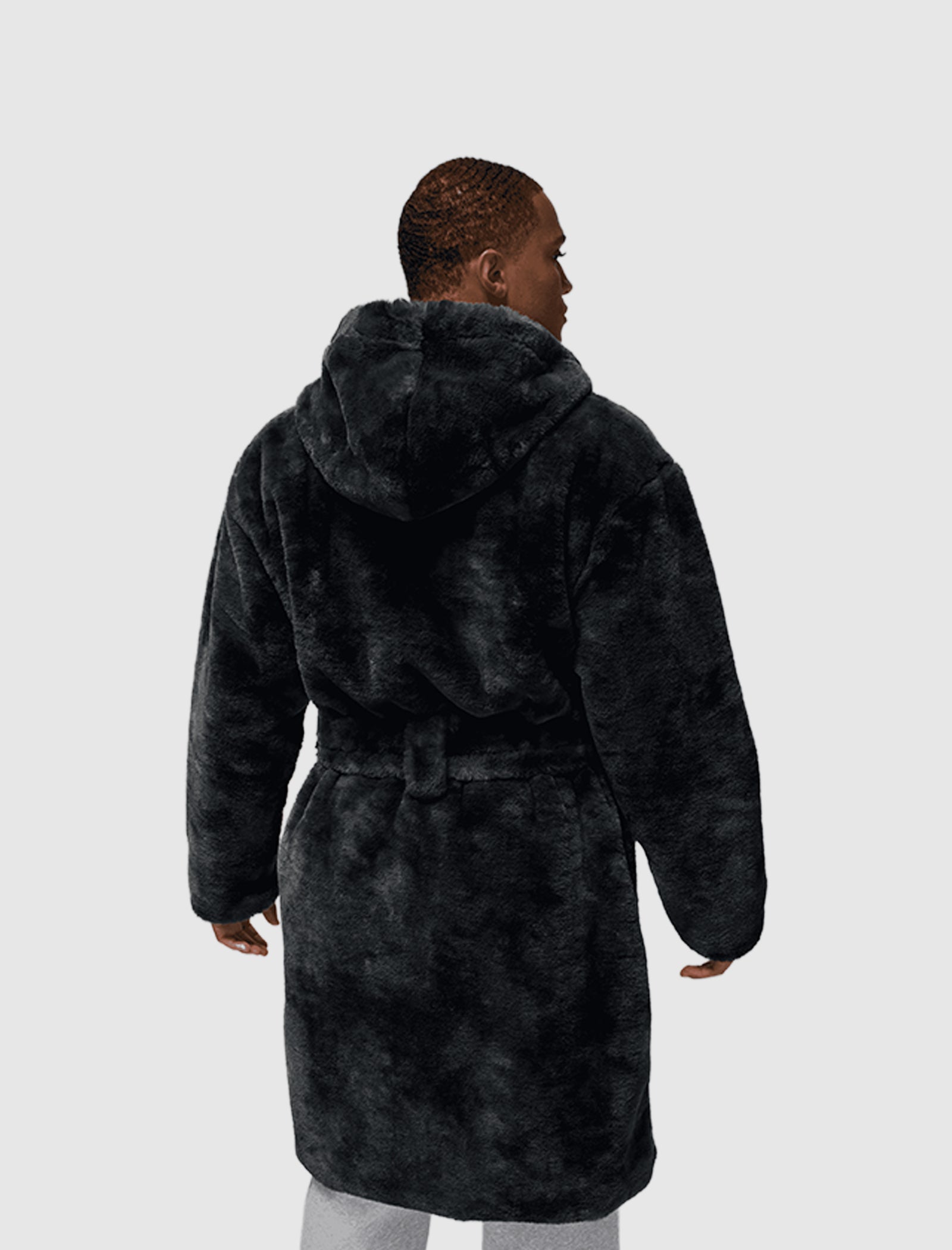 JORDAN BRAND BROOKLYN HOLIDAY FUR ROBE