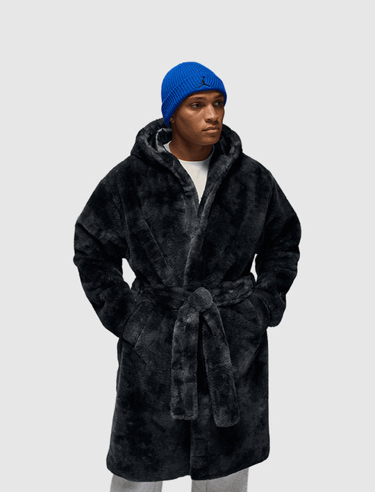 JORDAN BRAND BROOKLYN HOLIDAY FUR ROBE