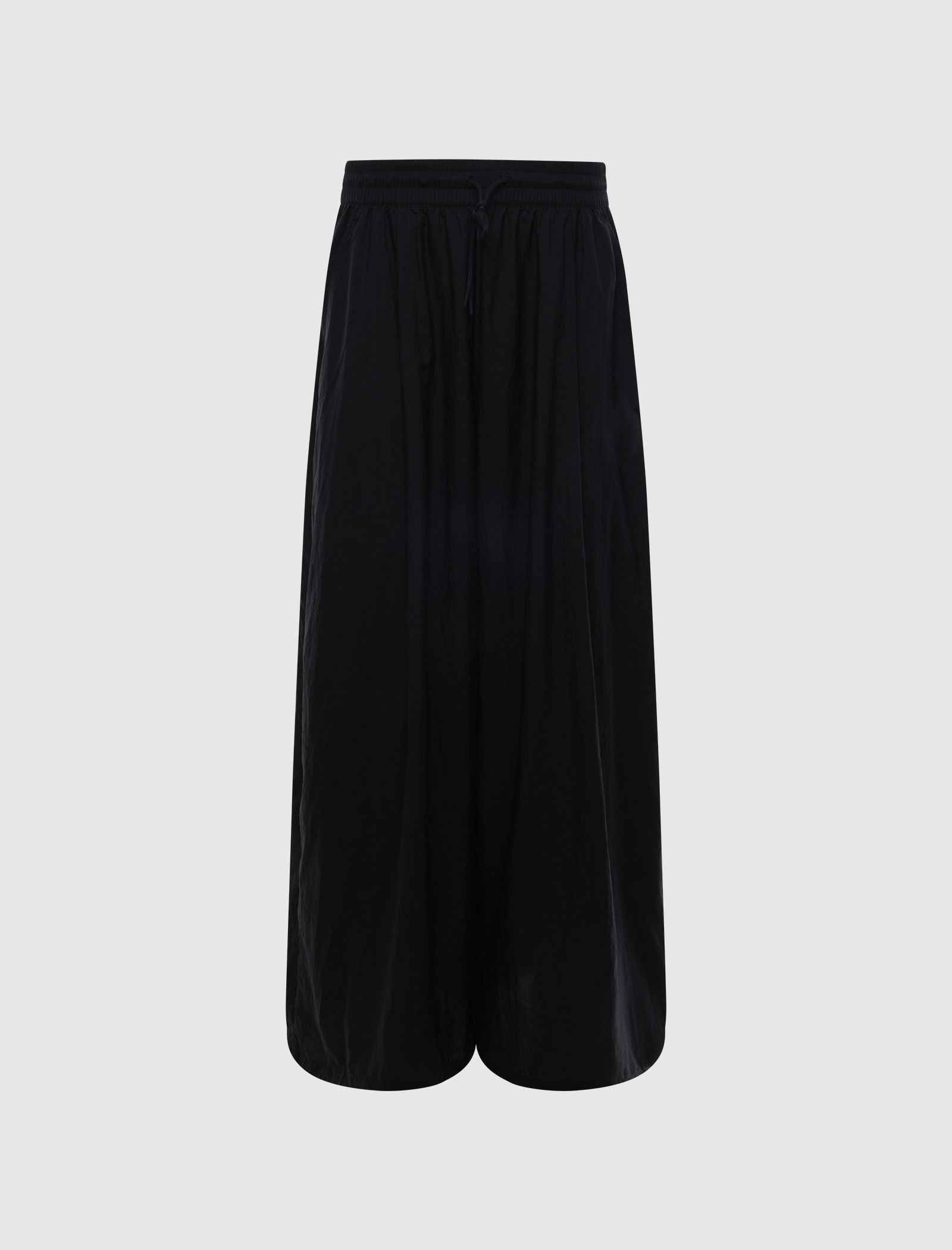 GRADIENT 3-STRIPES NYLON WIDE PANTS