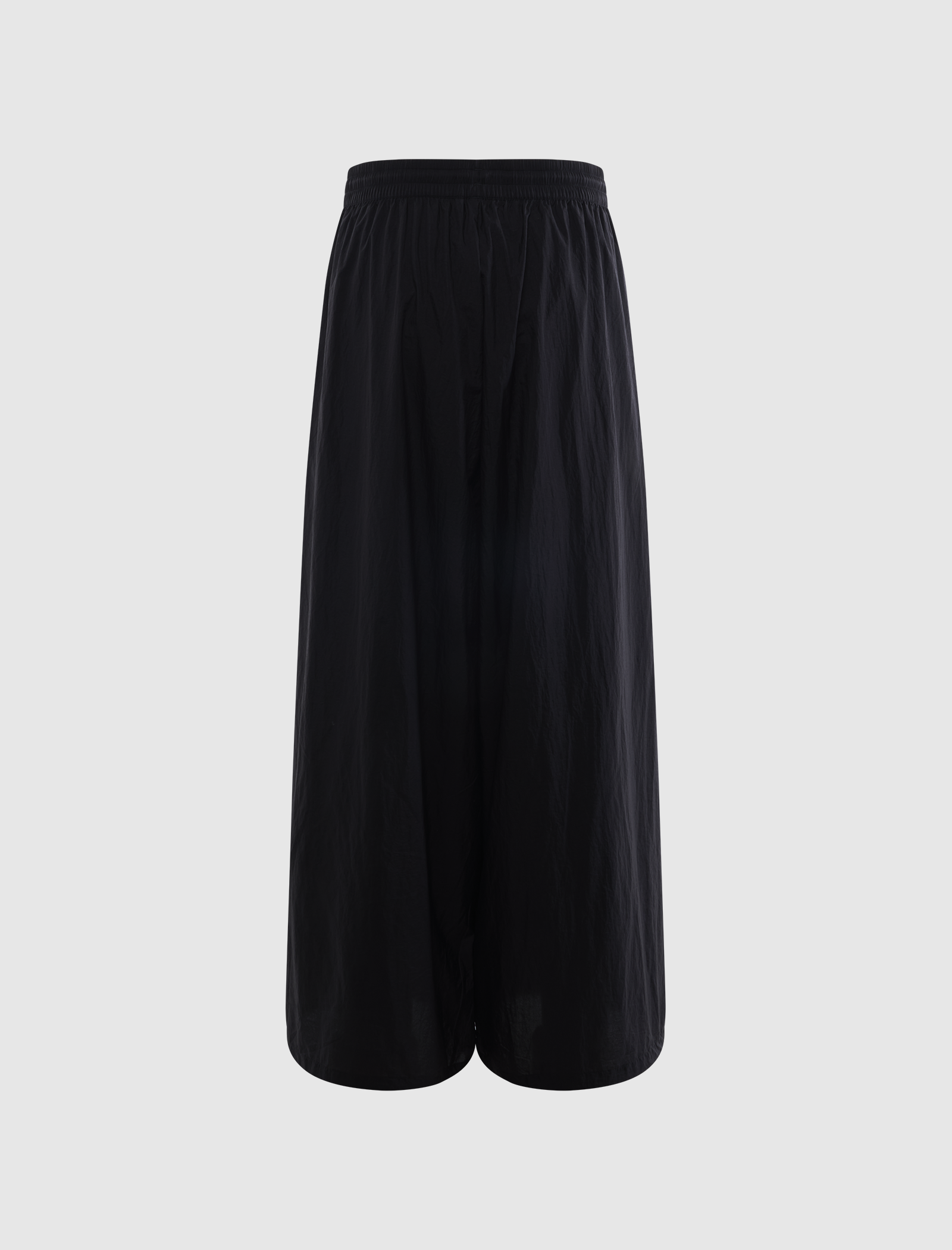 GRADIENT 3-STRIPES NYLON WIDE PANTS