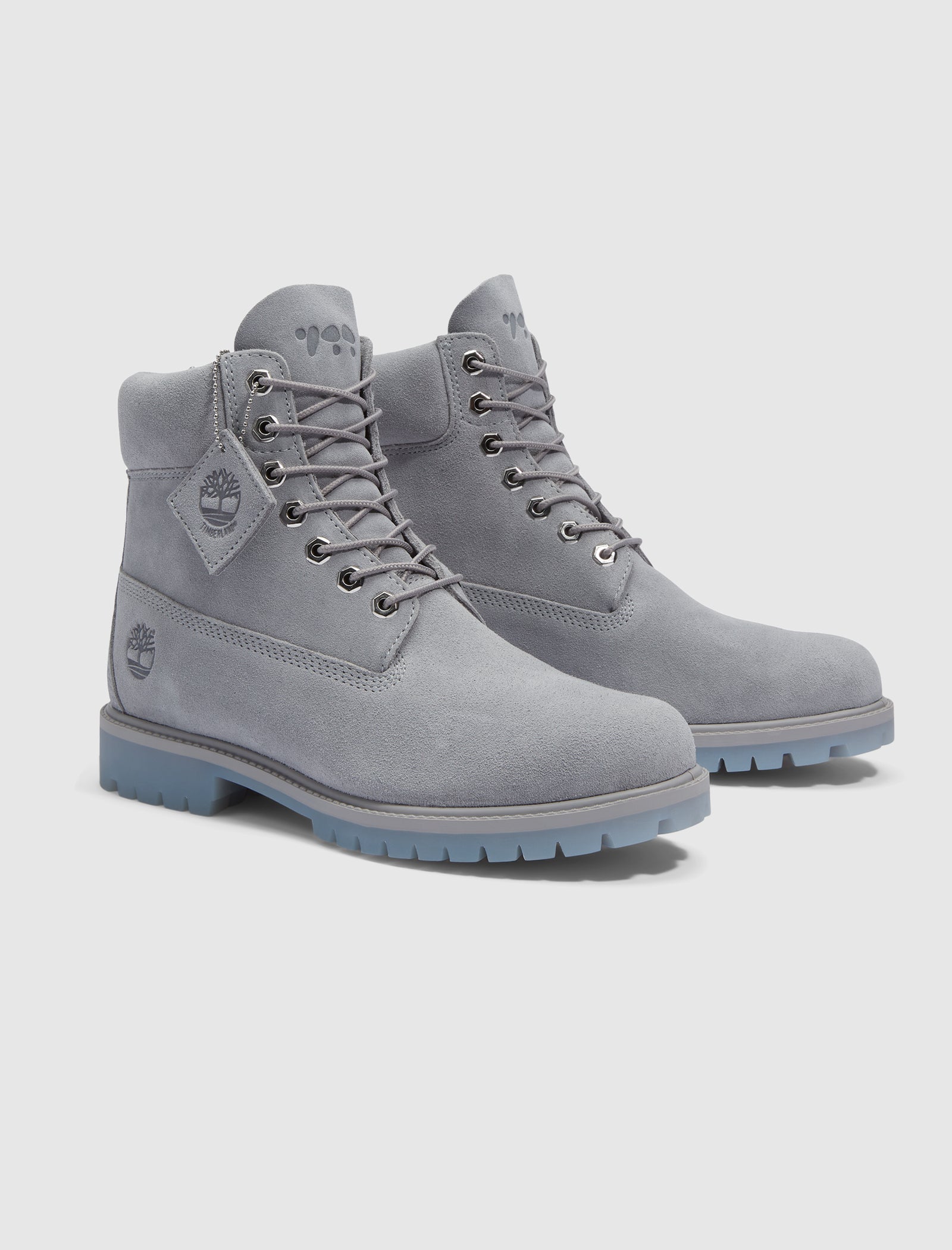 ICE STUDIOS 6 INCH BOOT "GREY SUEDE"