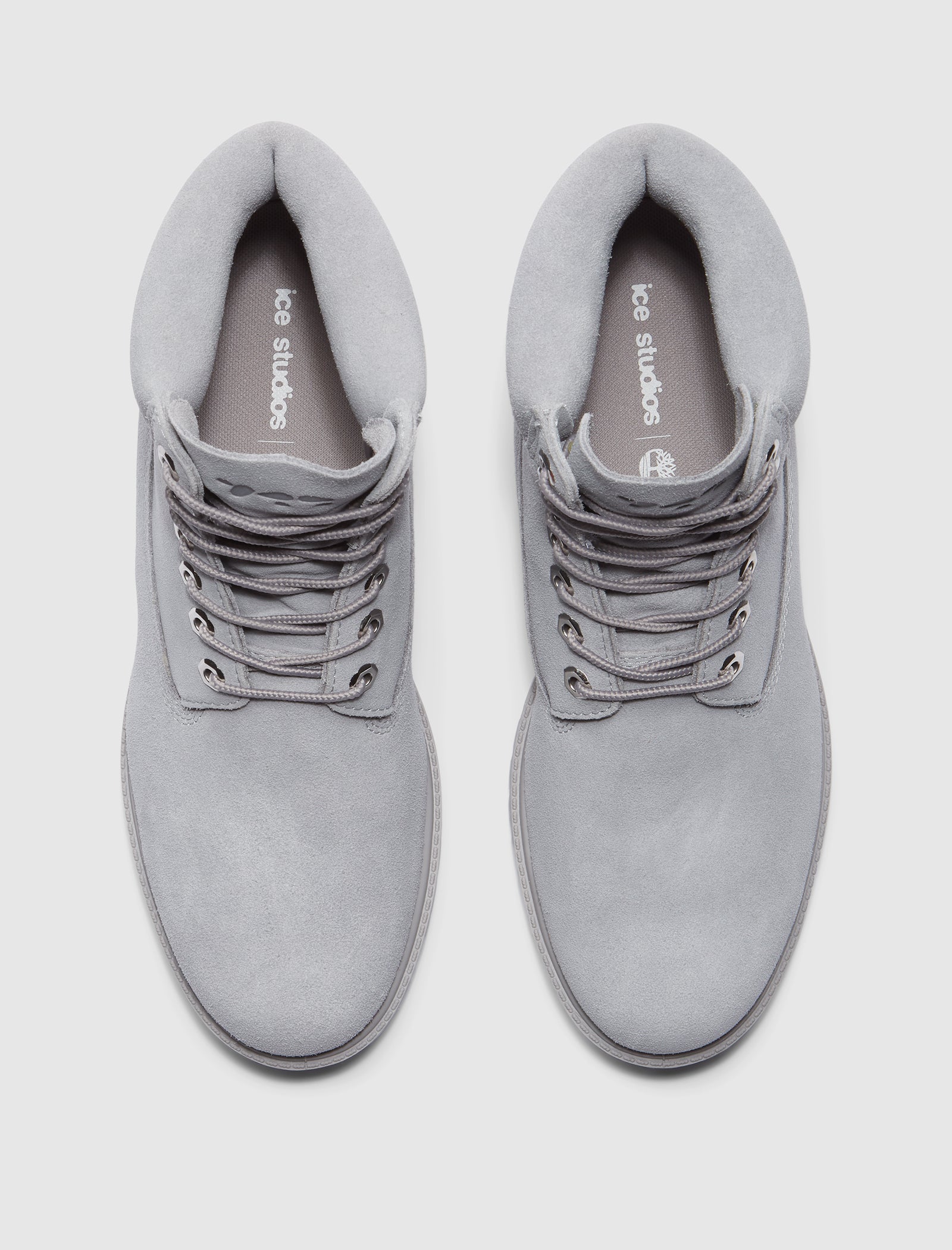 ICE STUDIOS 6 INCH BOOT "GREY SUEDE"