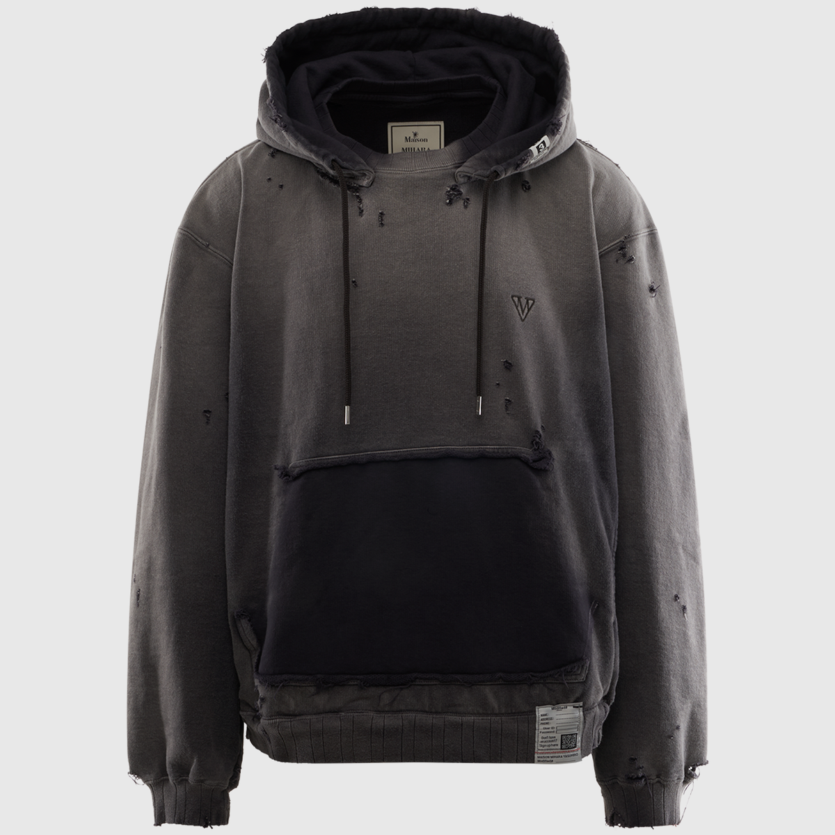 MAISON MIHARA YASUHIRO SUN FADED HOODIE