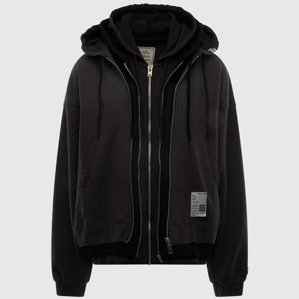 MAISON MIHARA YASUHIRO TRIPLE LAYERED PARKA