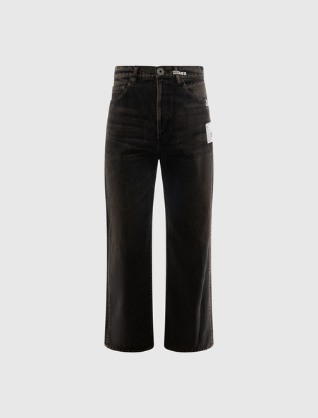 MAISON MIHARA YASUHIRO FLARED TAPERED JEANS