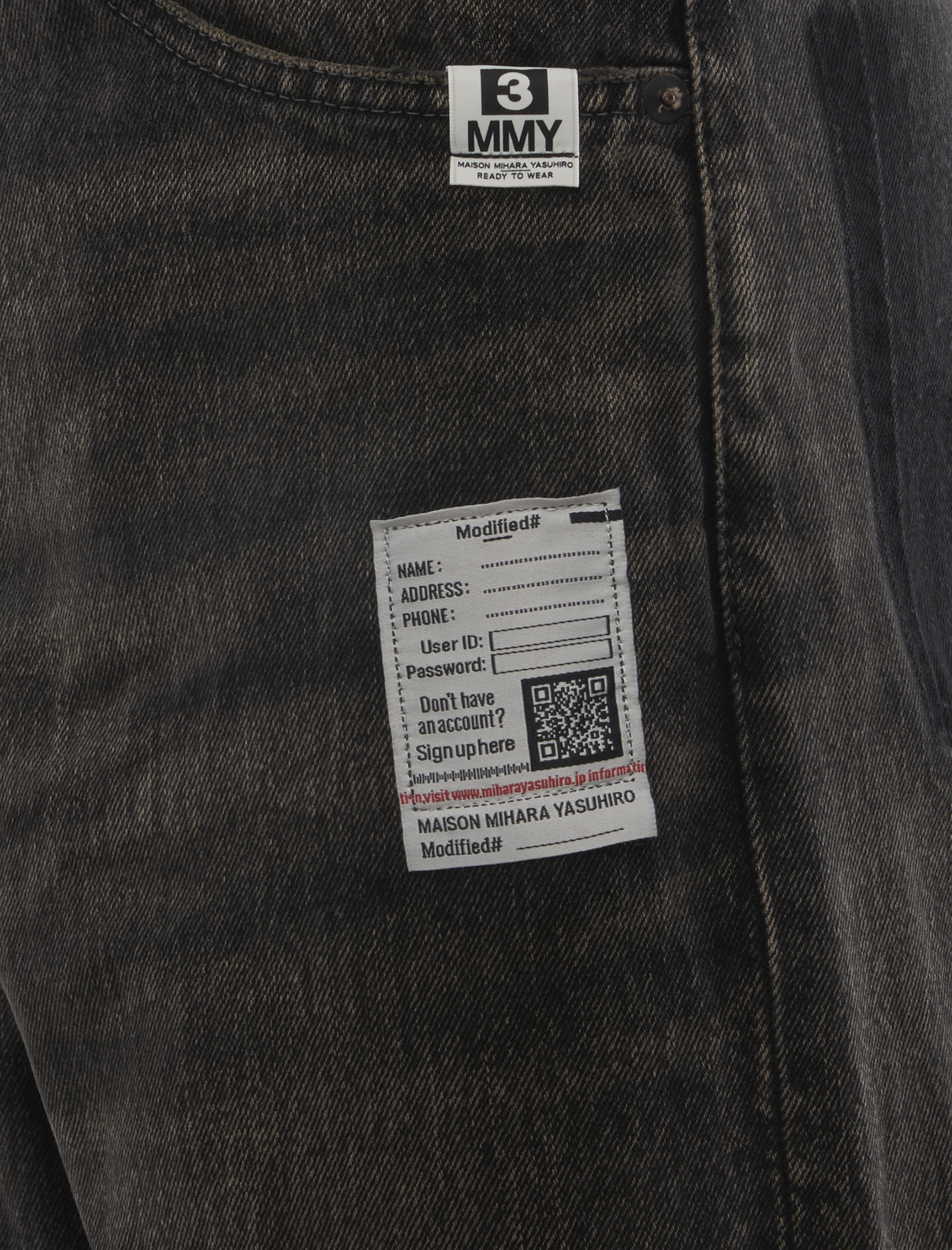 FLARED TAPERED JEANS