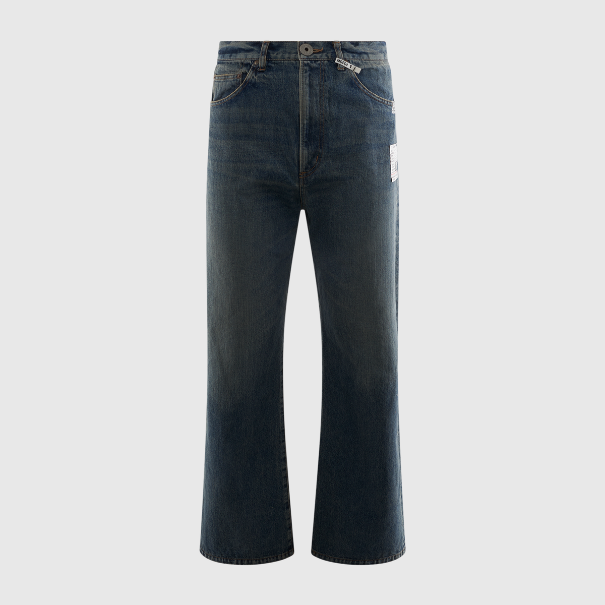 maison mihara yasuhiro 38 デニム 今期 MAISON MIHARA YASUHIRO FLARED TAPERED JEANS