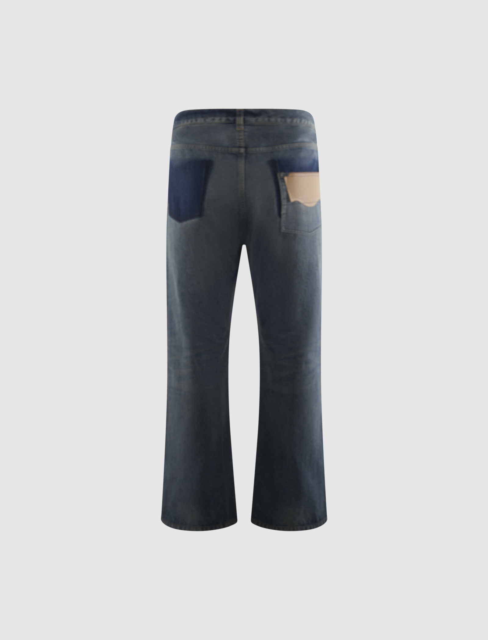 FLARED TAPERED JEANS