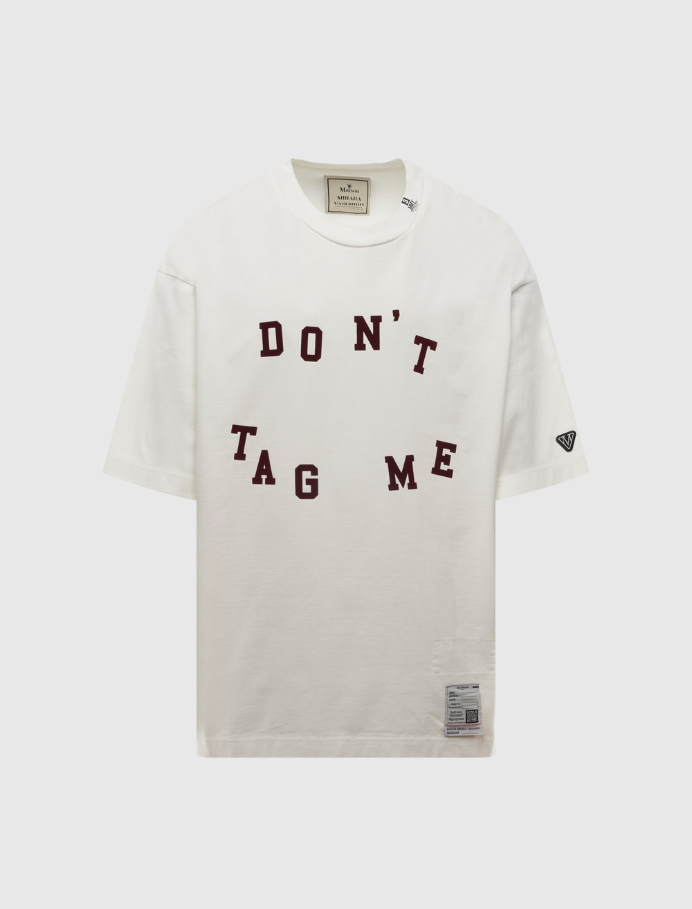 MAISON MIHARA YASUHIRO SUN FADED V-NECK TEE