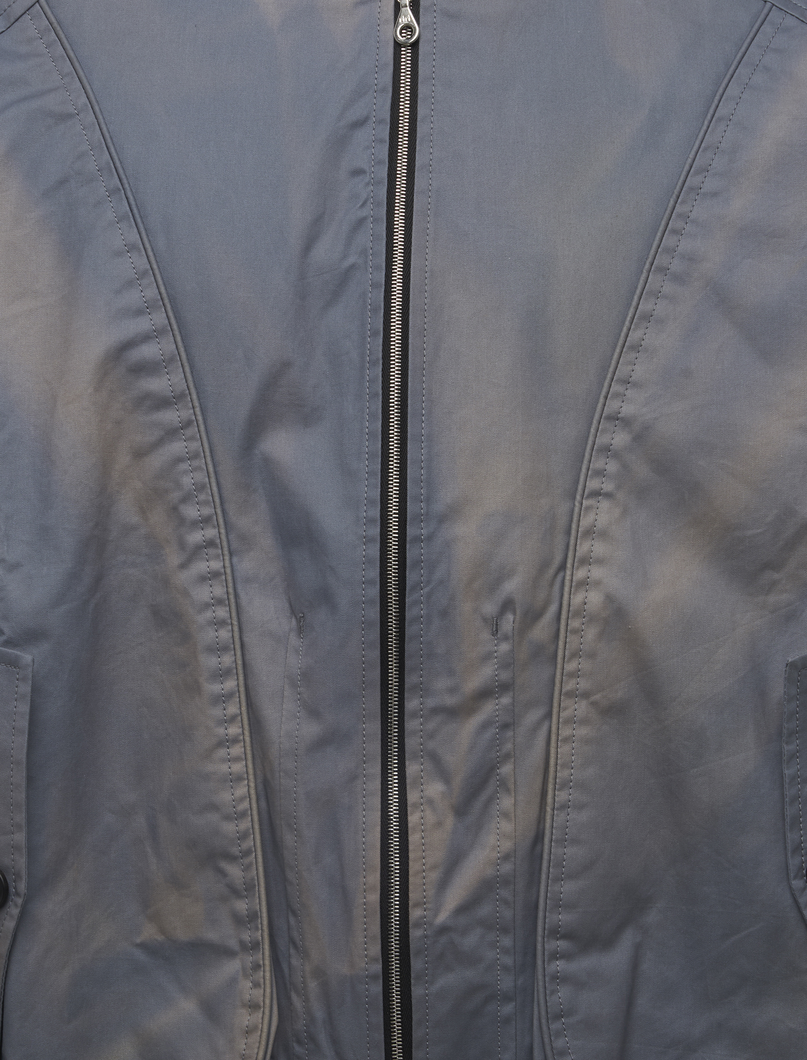 SUN-BLEACHED HIGH NECK BLOUSON