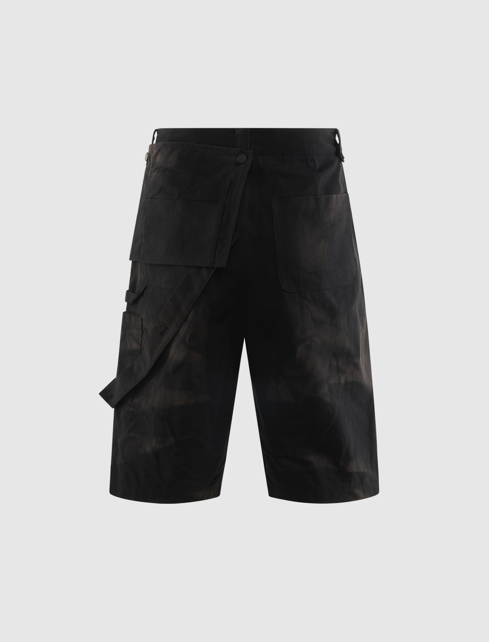 SUN-BLEACHED WORK HALF TROUSERS