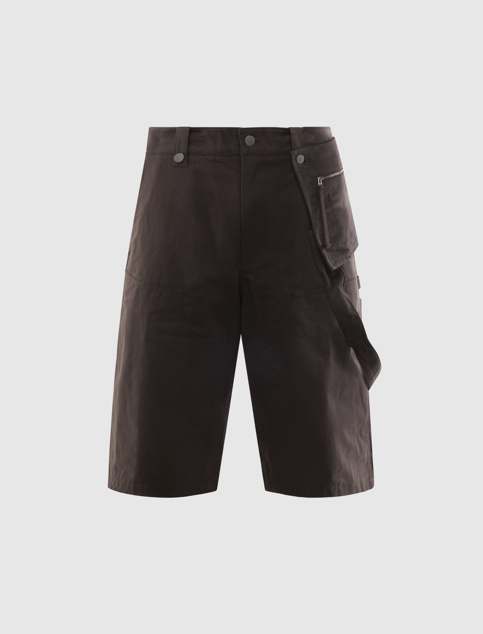 SUN-BLEACHED WORK HALF TROUSERS