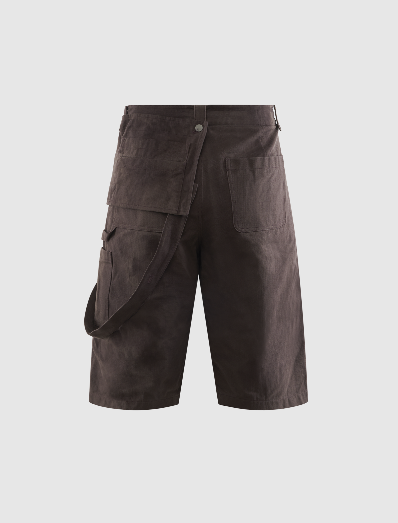 SUN-BLEACHED WORK HALF TROUSERS