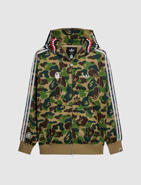 ADIDAS x BAPE SHARK TRACK HOODIE