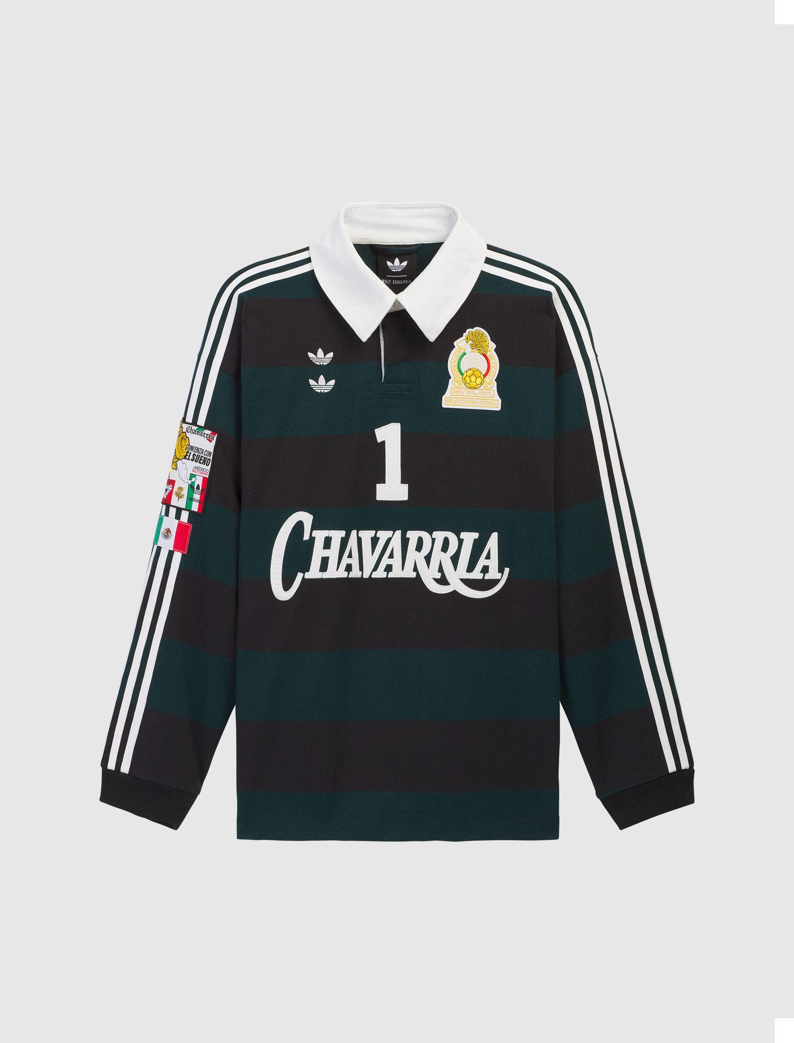 WILLY CHAVARRIA LONG SLEEVE RUGBY SHIRT
