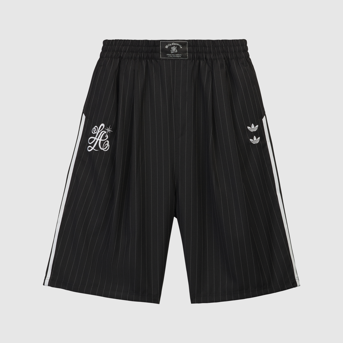 ADIDAS X WILLY CHAVARRIA PINSTRIPE LONG SHORT ADIDAS X WILLY CHAVARRIA PINSTRIPE LONG SHORT