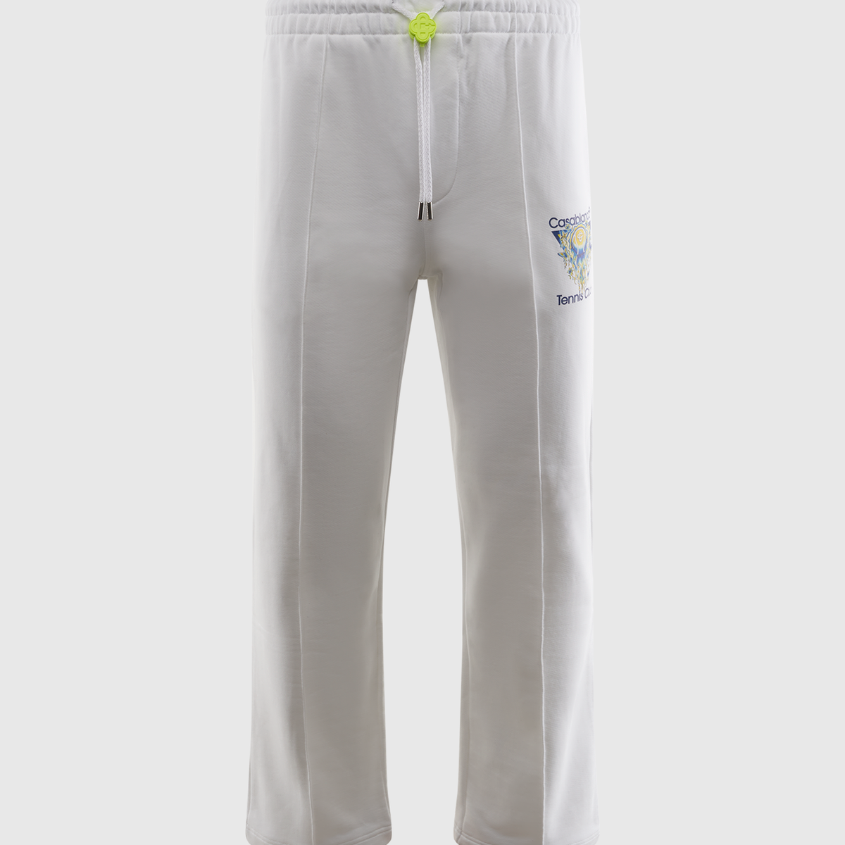 CASABLANCA TENNIS CLUB ICON PINTUCK JOGGERS