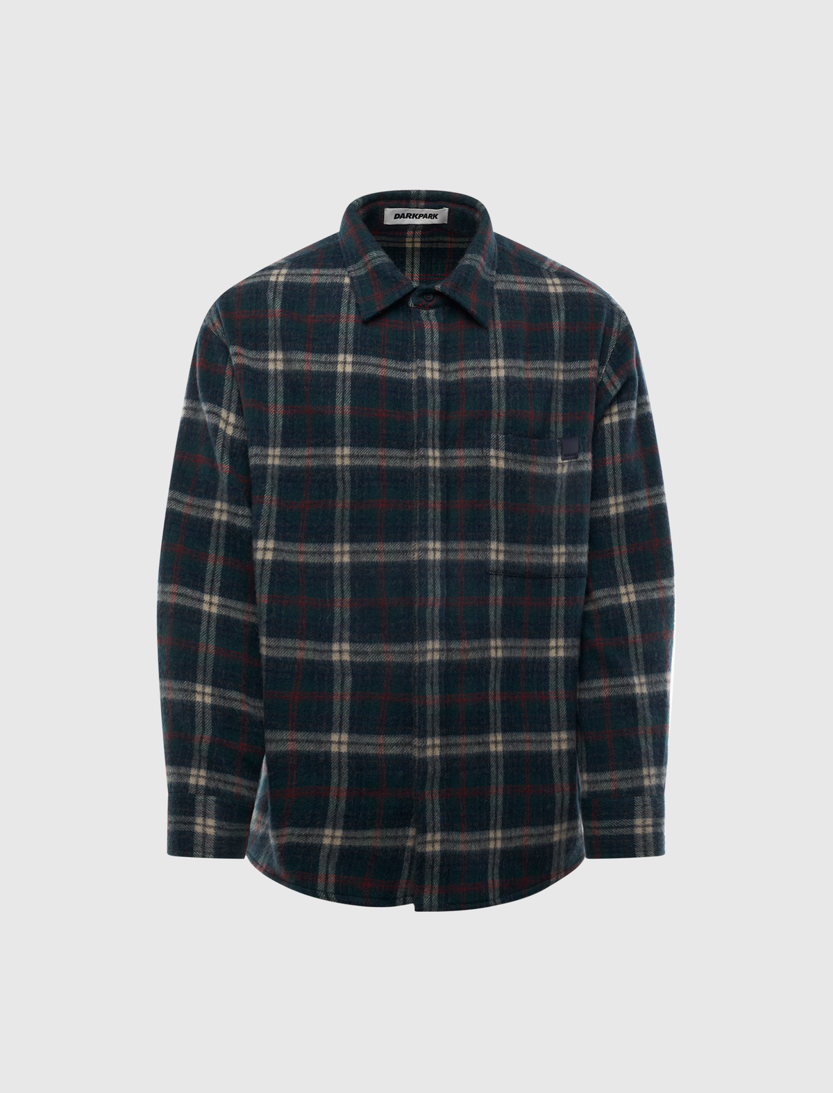 ETHAN PATCH POCKET -  JAPANESE WOOL LONG SLEEVED SHIRT