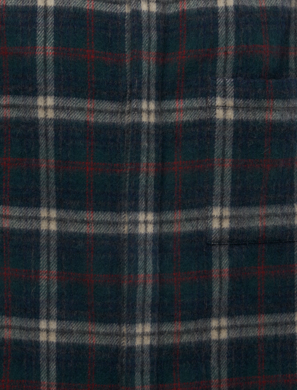 ETHAN PATCH POCKET -  JAPANESE WOOL LONG SLEEVED SHIRT