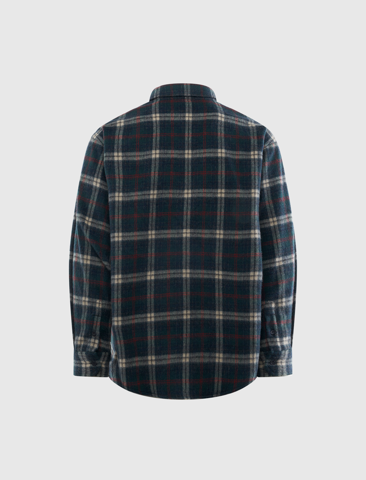 ETHAN PATCH POCKET -  JAPANESE WOOL LONG SLEEVED SHIRT