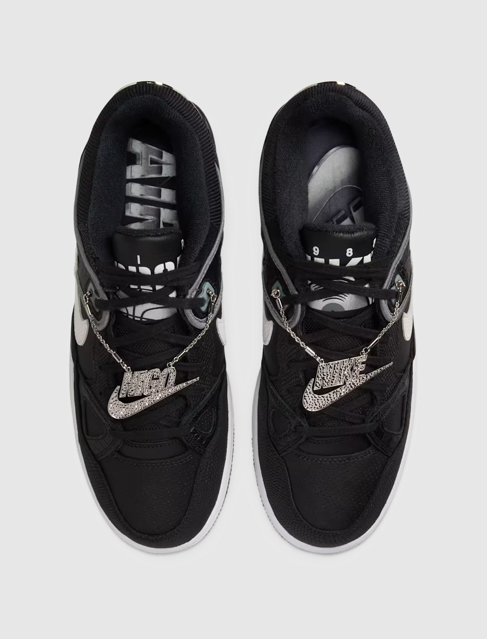 NIGO AIR FORCE 3 LOW "BLACK AND WHITE"