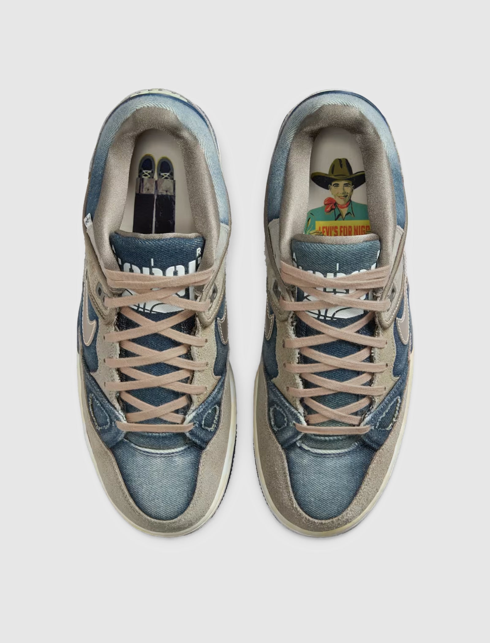 NIGO X LEVI'S X AIR FORCE 3 LOW SP "OLIVE GREY"