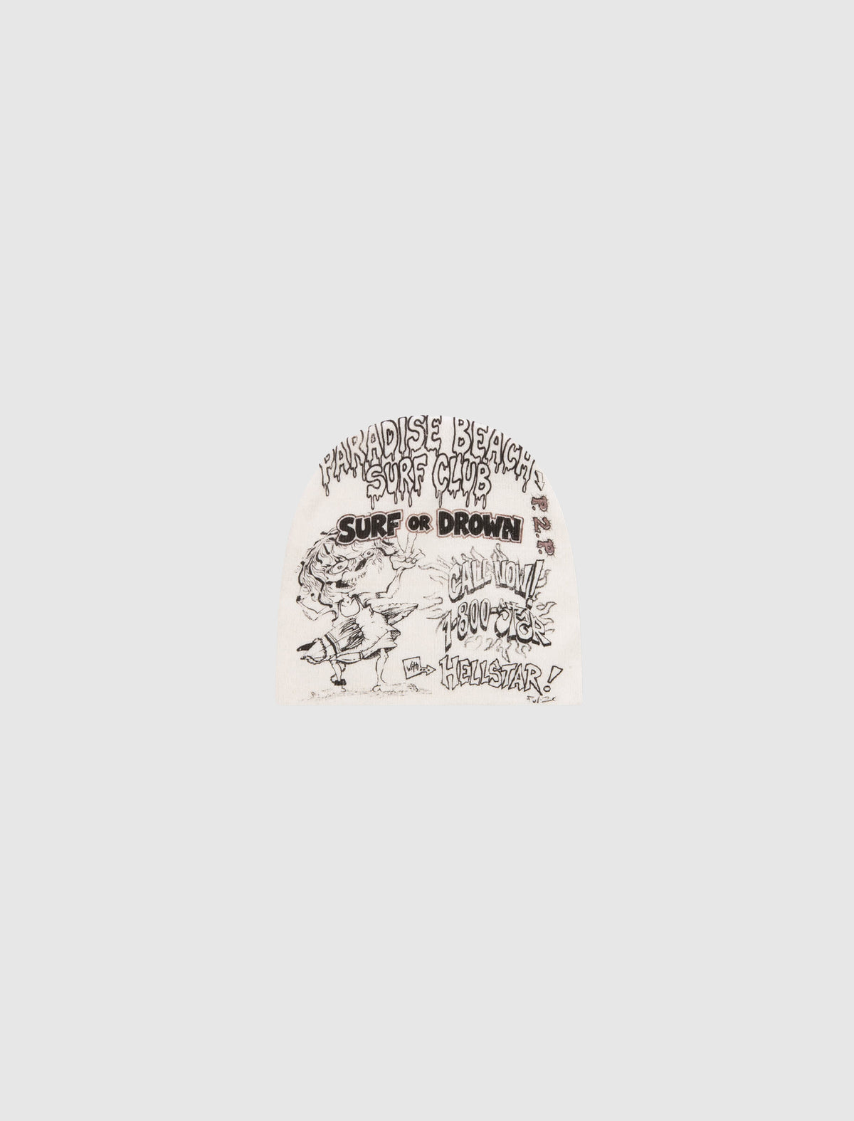 PAINT SURFER FACE BEANIE