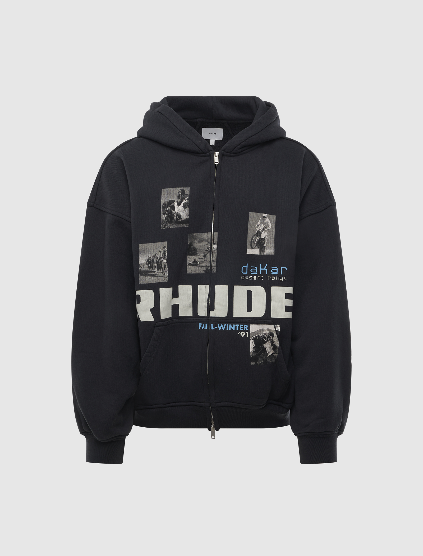 WINTER 91 RALLYE ZIP-UP HOODIE