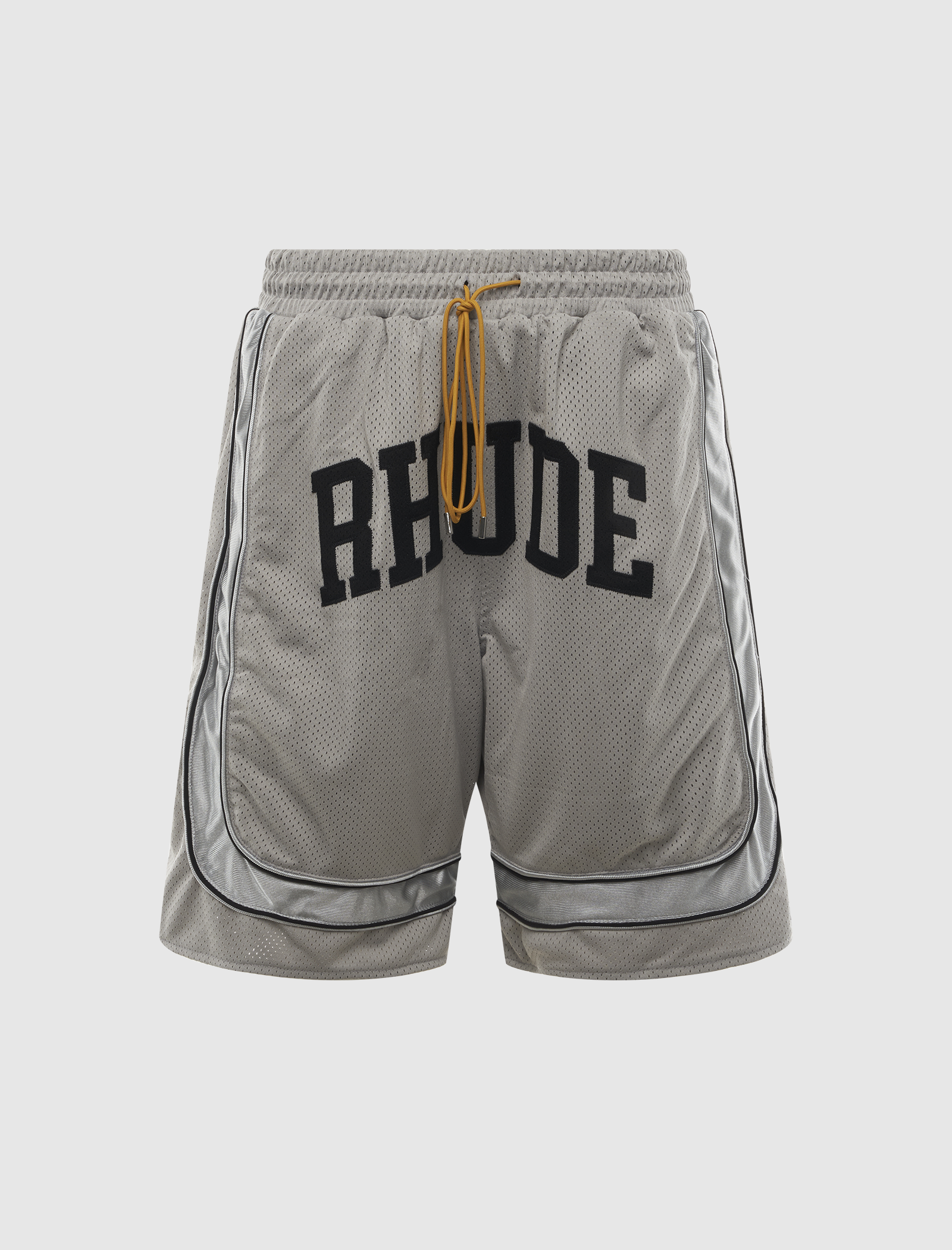 BAGGY MESH COLLEGIATE LOGO SHORTS