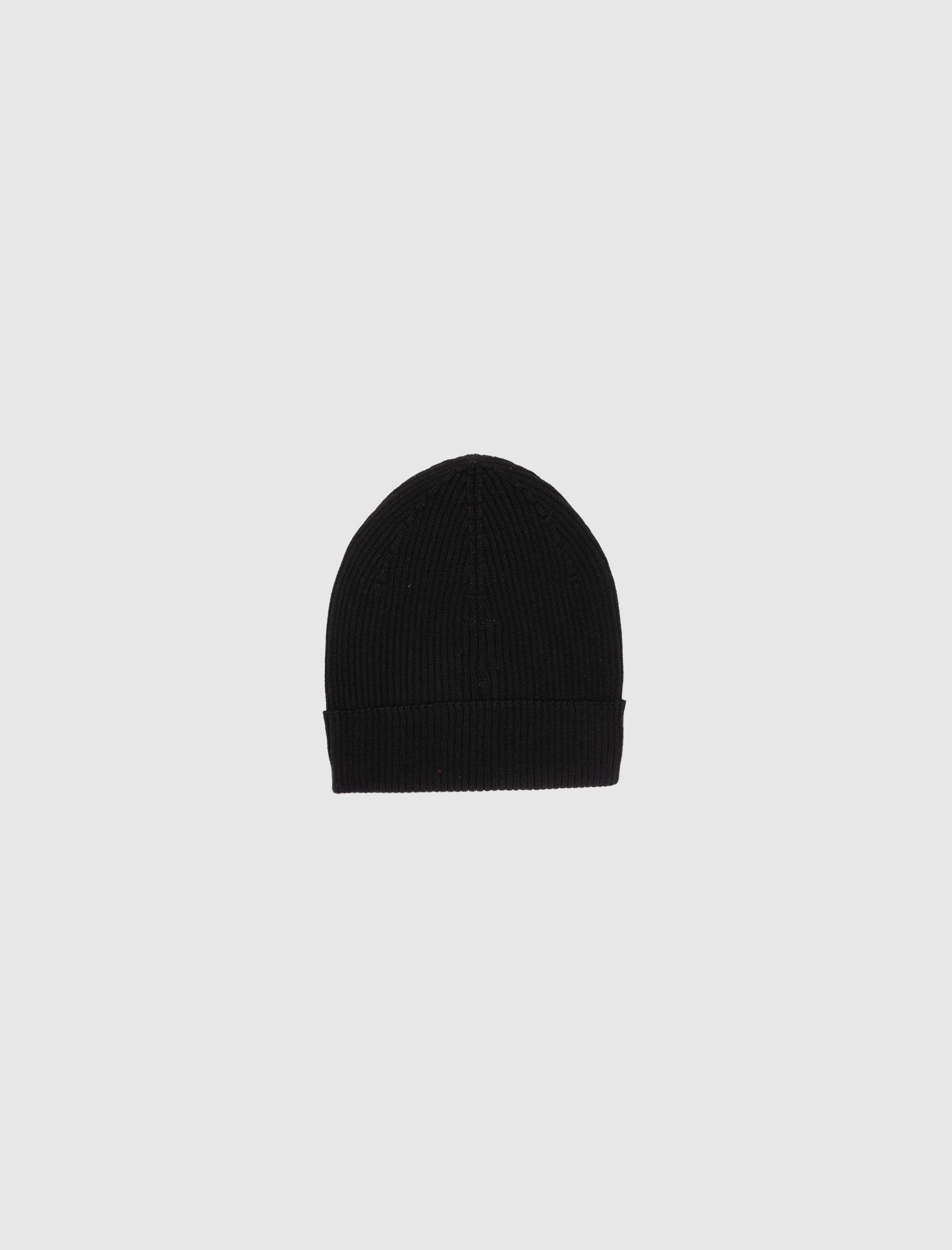 RICK OWENS RIBBED BEANIE