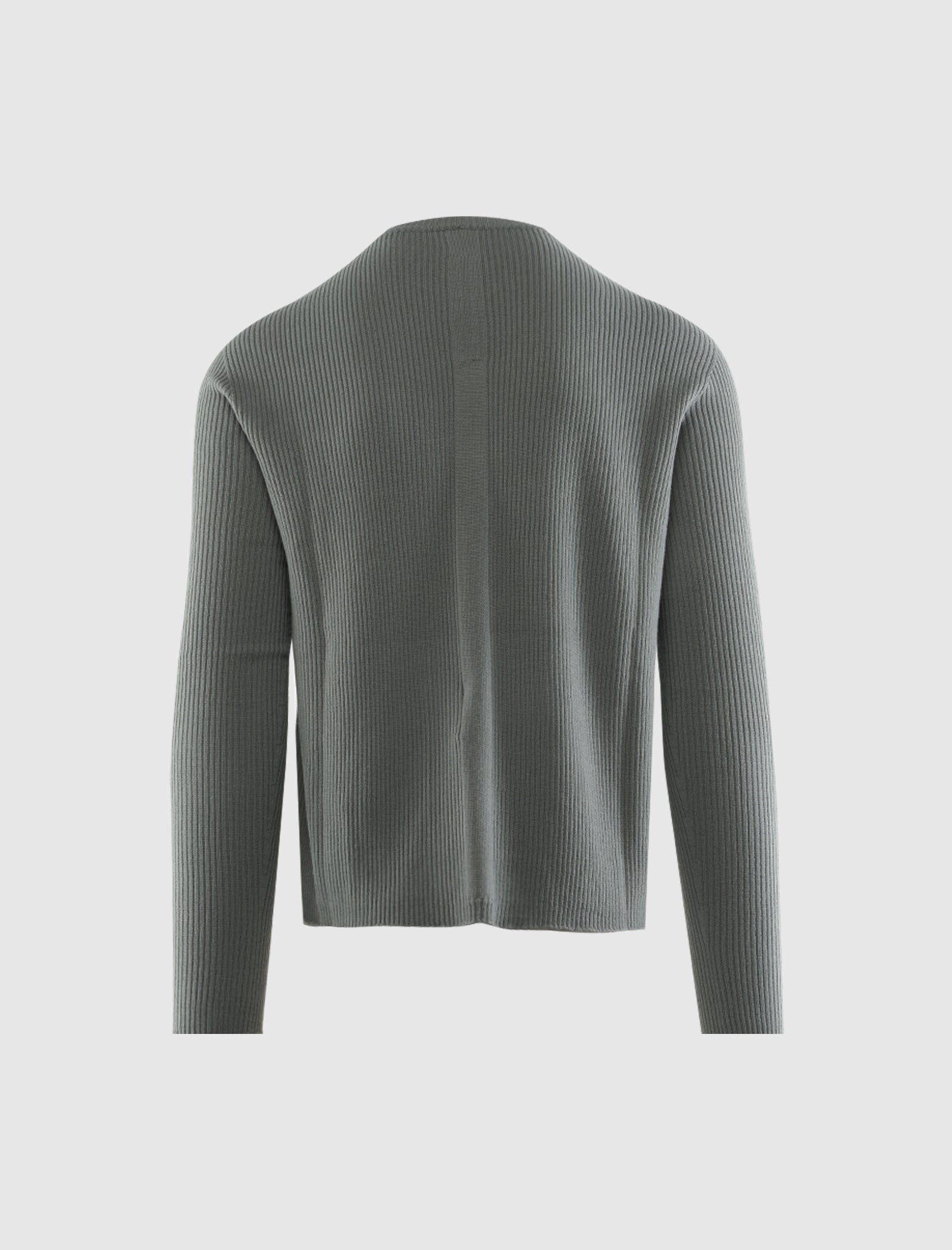 WASHED GEO KNIT SWEATER